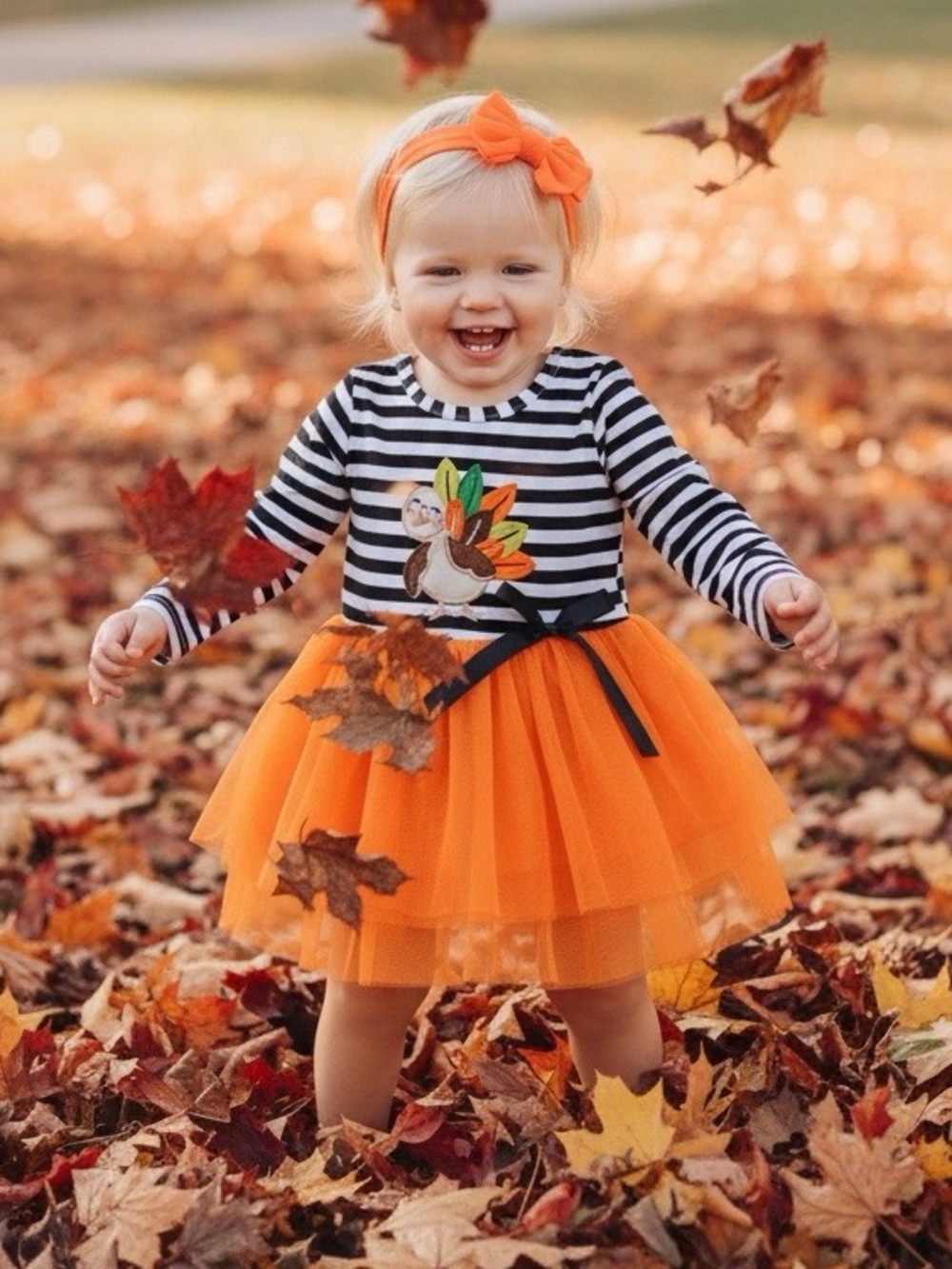 Girl Fall / Thanksgiving Dress